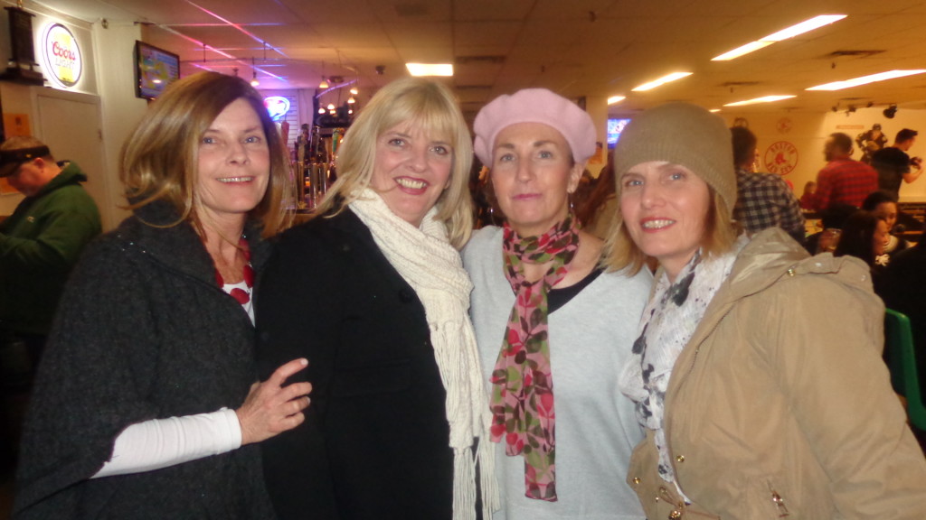 Karen (from left), Mary, Barbara, and Mary had a great time at the fundraiser.