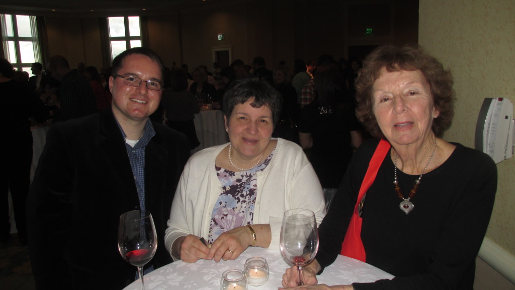John, Phyllis and Elaine are devotees of the Taste of South Boston.