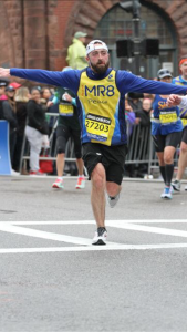 John Lutz is running the Boston Marathon with Team MR8 in 2016. (Courtesy of John Lutz)
