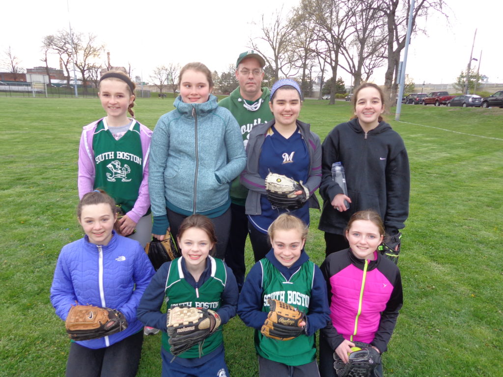 The under 14 team is managed by Jerry Galvin