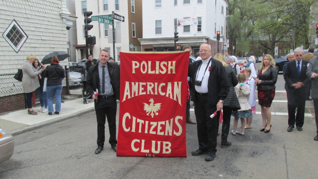 The thriving Polish American Citizens Club is located on Boston Street at the South Boston/Dorchester border. (Photo by Rick Winterson)