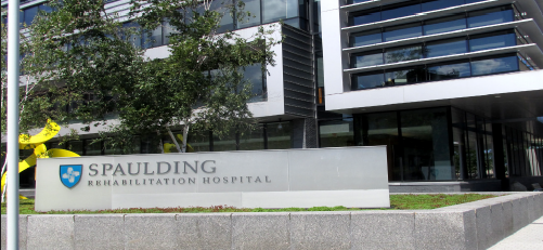 The Spaulding Rehabilitation Hospital, where Steve Sennett will complete the first phases of his in-depth rehabilitation in September. 
