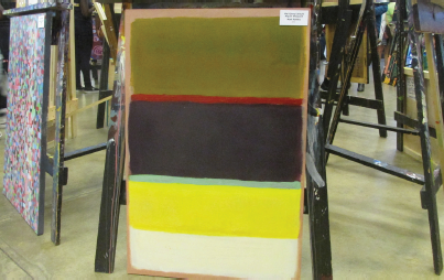 An abstract homage, “Mark Rothko”, Wei Qiang Liang and Miguel Sheppard.