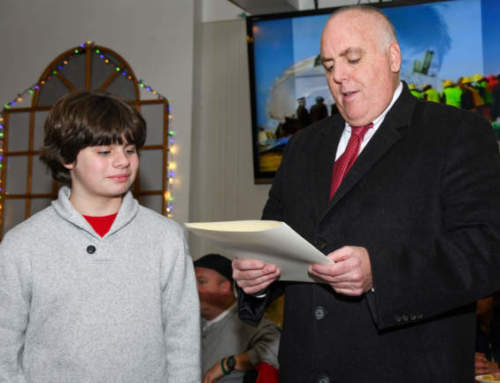 ‘Be Like Finnbar!’ South Boston Youth Recognized for his Good Works