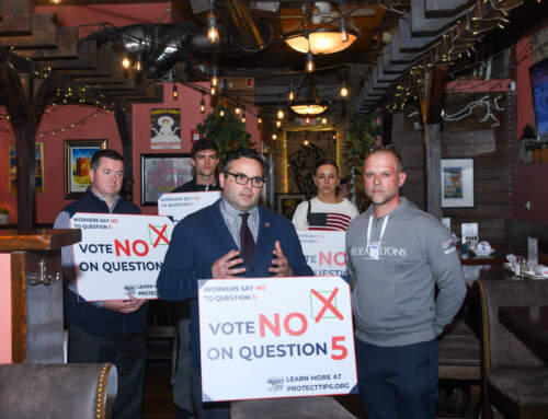 Restaurant Industry Advocates for “No” on Question 5