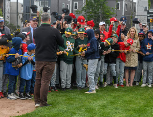 South Boston Celebrates Opening of Rebuilt Little League Field Honoring Heroes